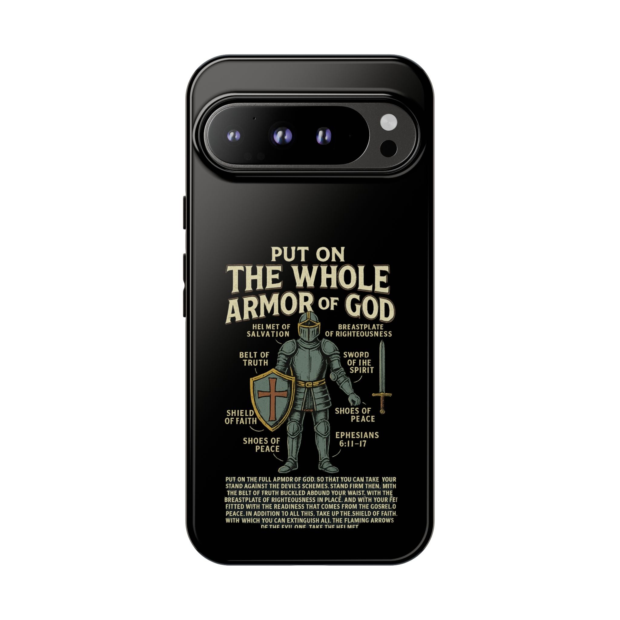 Armor of God – Spiritual Warrior Mobile Cover