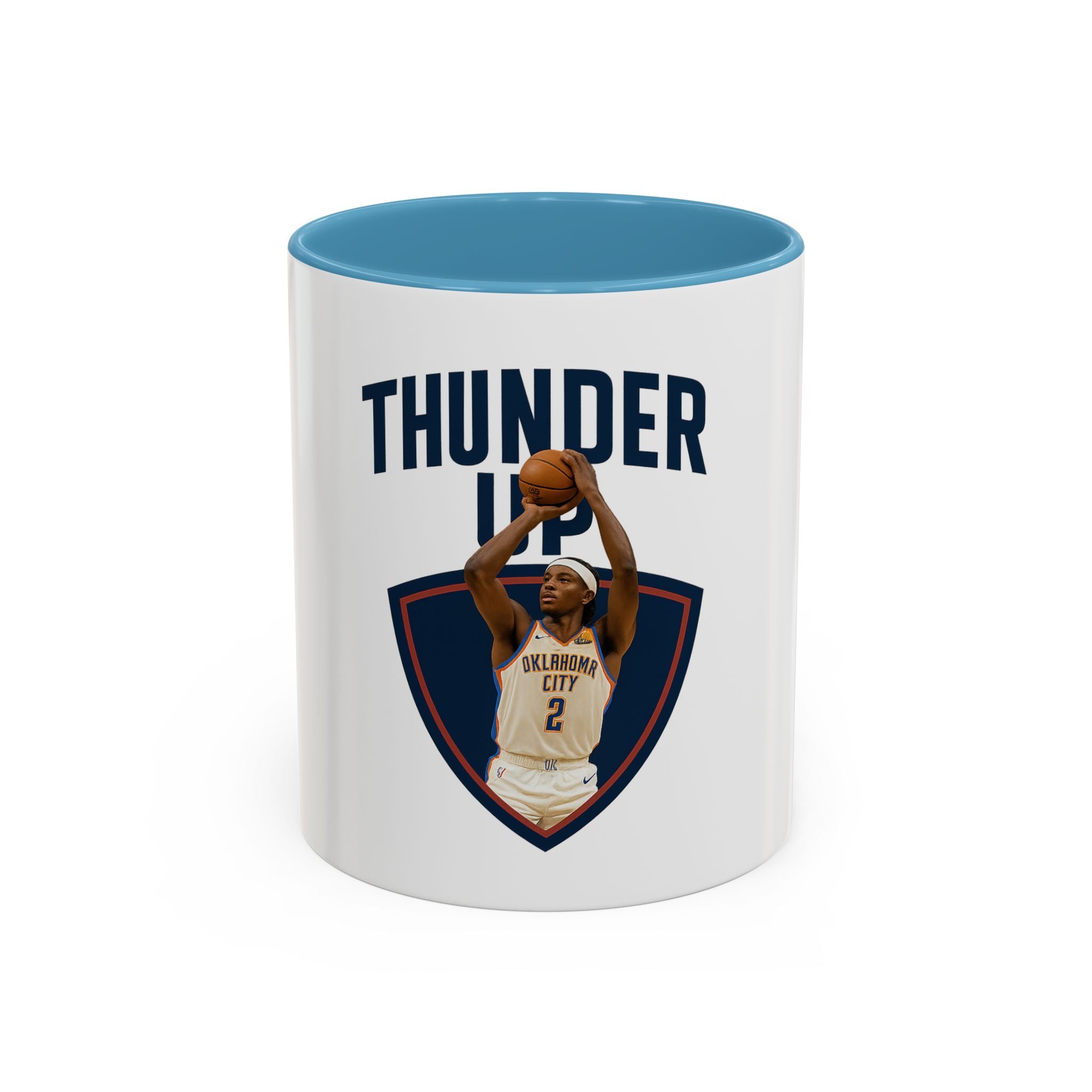 Oklahoma City Thunder Accent Coffee Mug
