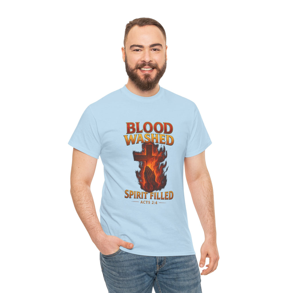 Faith-Inspired Unisex Heavy Cotton Tee