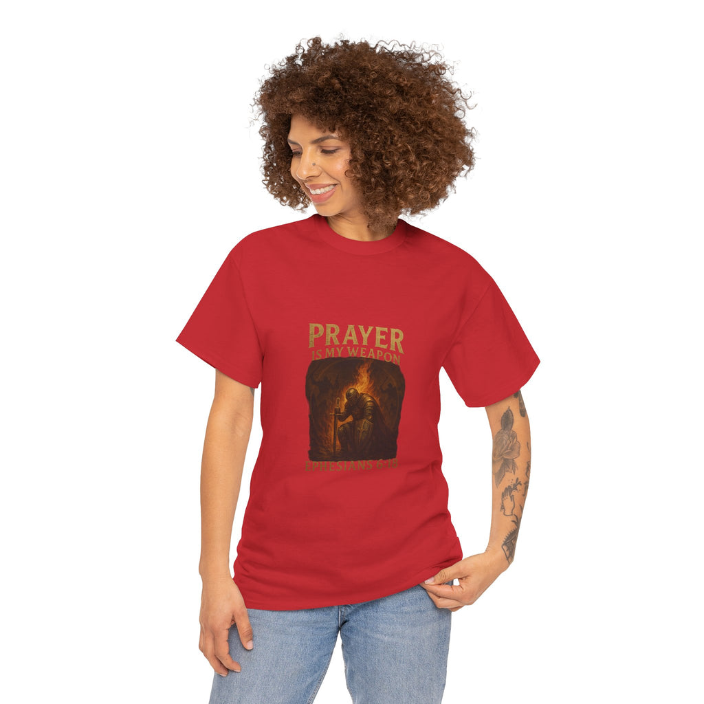 Prayer Warrior Tee, Unisex Heavy Cotton Tee