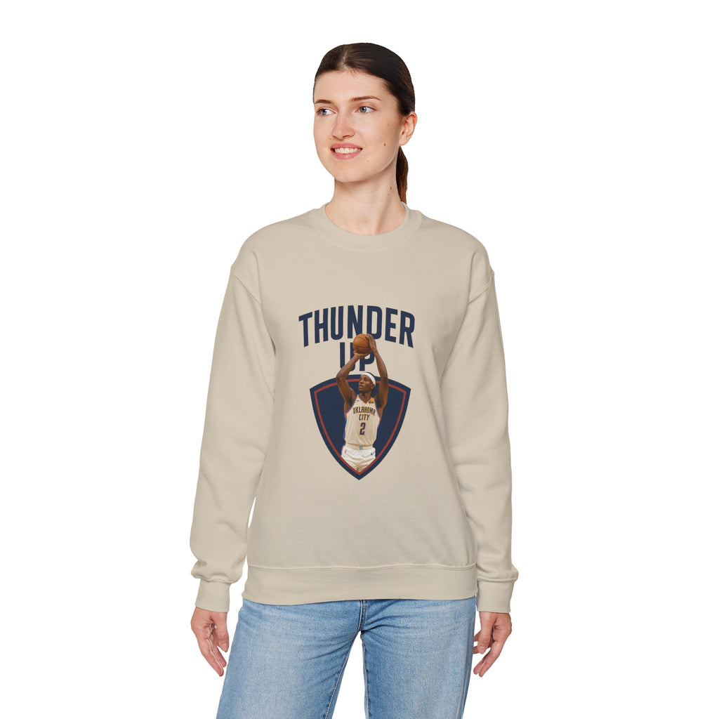 Thunder Up! Unisex Heavy Blend Crewneck Sweatshirt