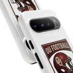 OU Football Tough Phone Case, Sports Gift