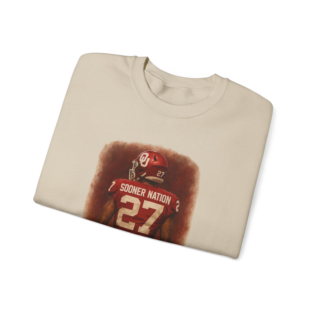 Sporty Outdoor Crewneck Sweatshirt