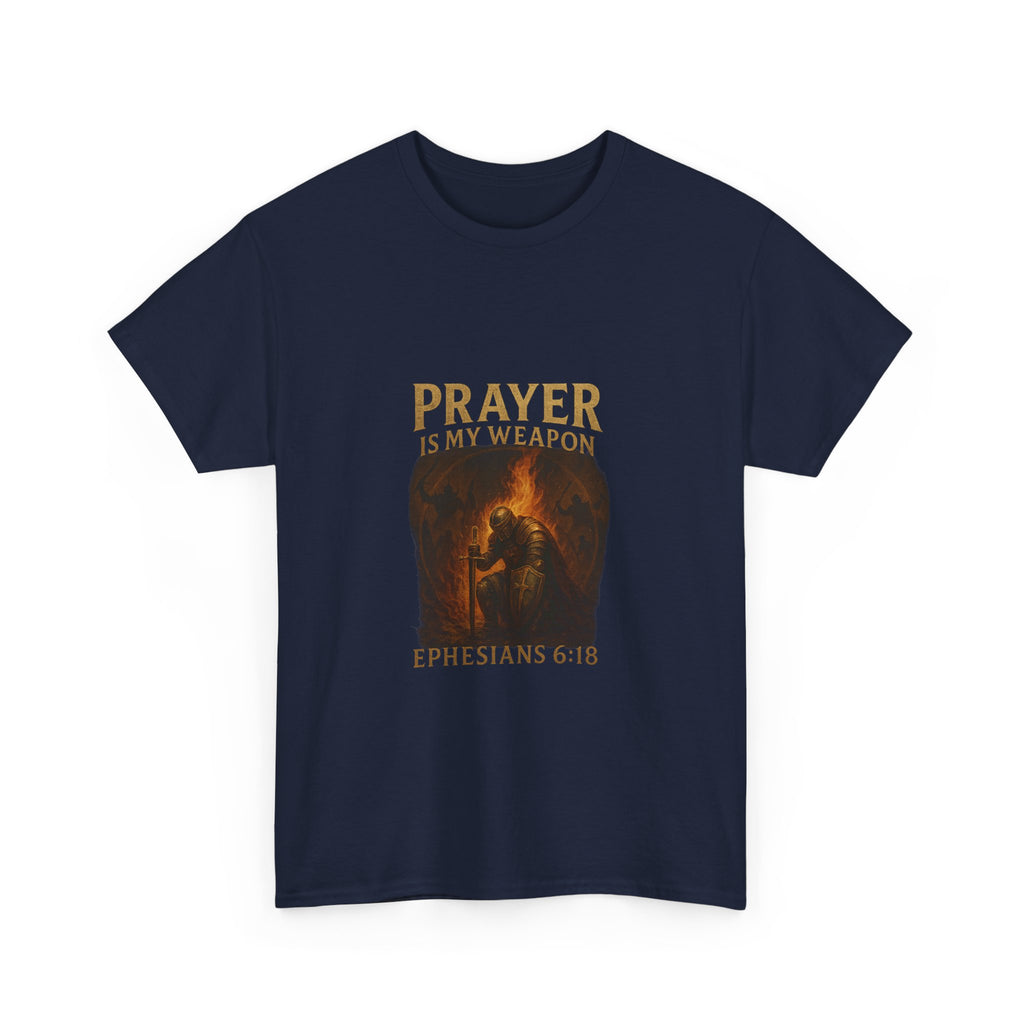 Prayer Warrior Tee, Unisex Heavy Cotton Tee