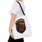 Football Themed Tote Bag, Sports Tote