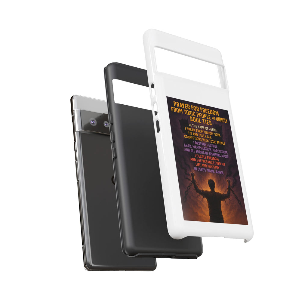 Tough Cases: Empowering Phone Case with Inspirational Prayer