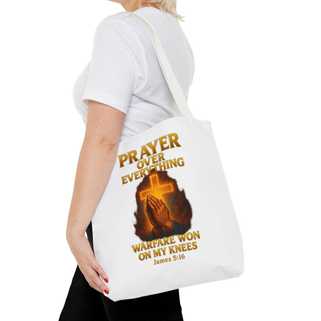 Prayer Motivational Tote Bag