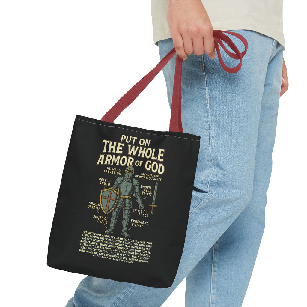 Inspirational Armor of God Tote Bag