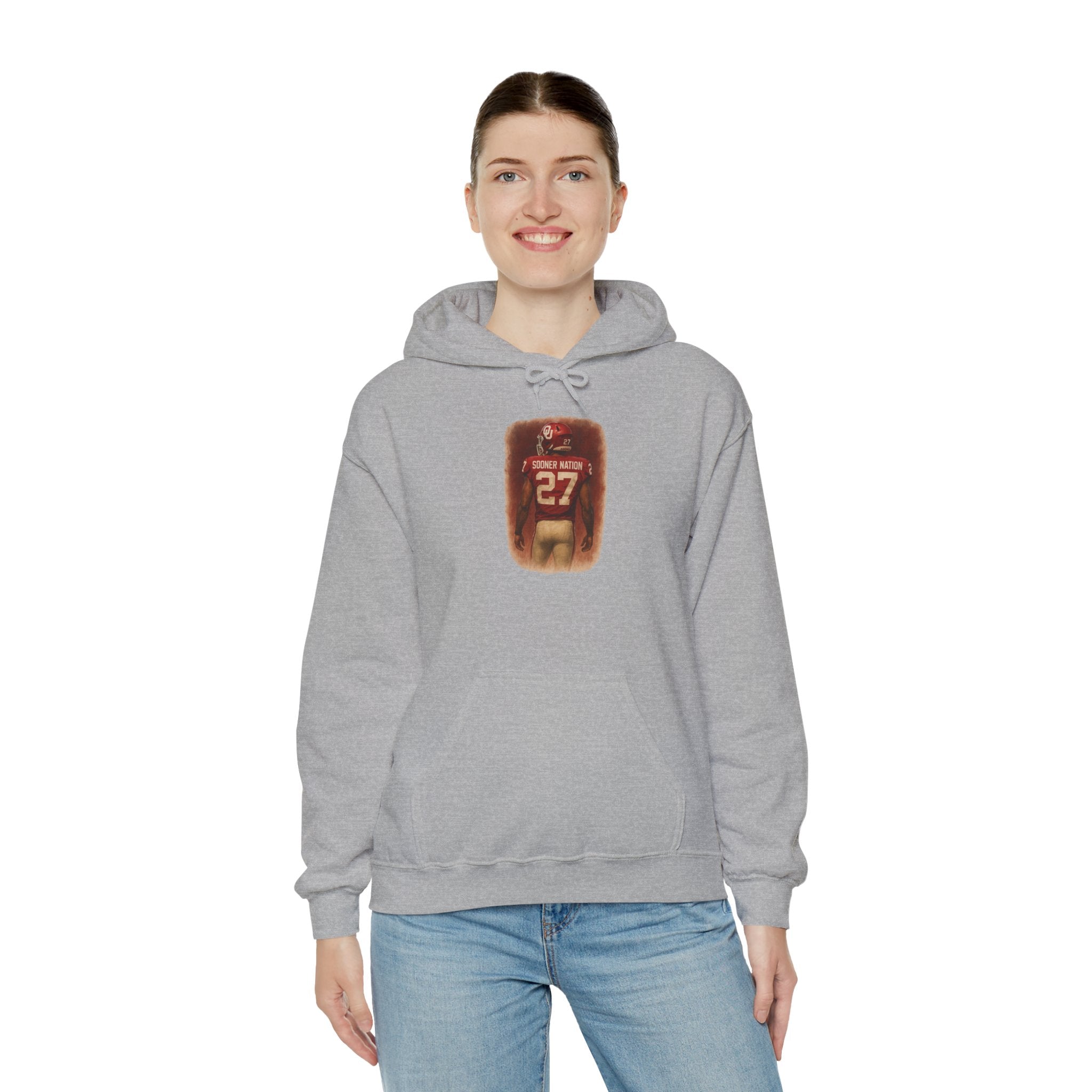 Vintage-Inspired Sports Hoodie