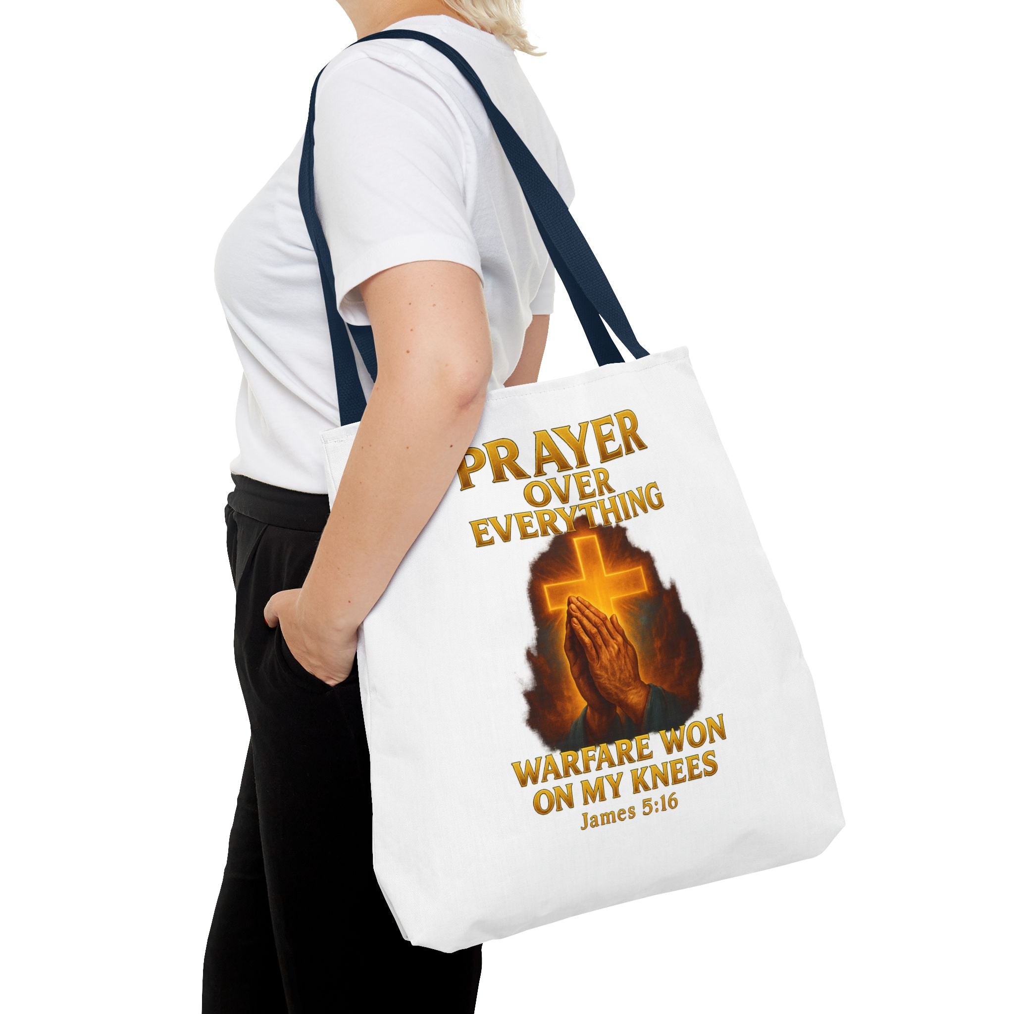 Prayer Motivational Tote Bag