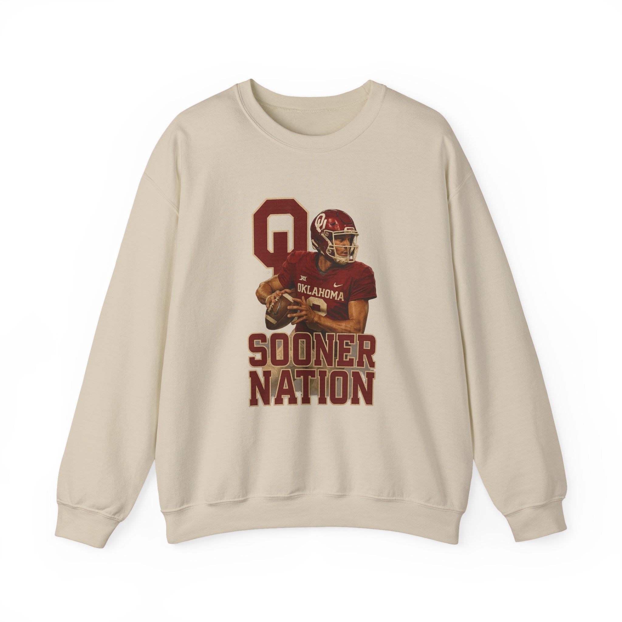 Bold Sooner Nation Crewneck Sweatshirt