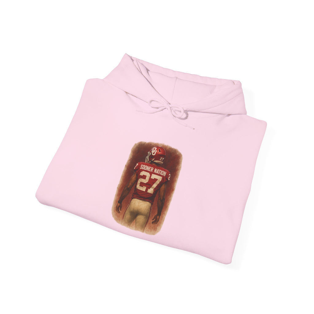 Vintage-Inspired Sports Hoodie
