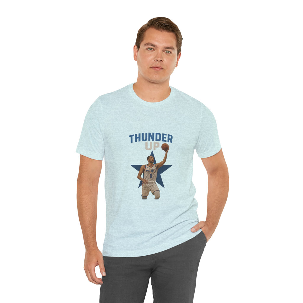 Thunder Up Basketball Tee