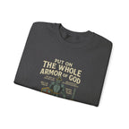 Faith-Inspired Armor of God Crewneck Sweatshirt