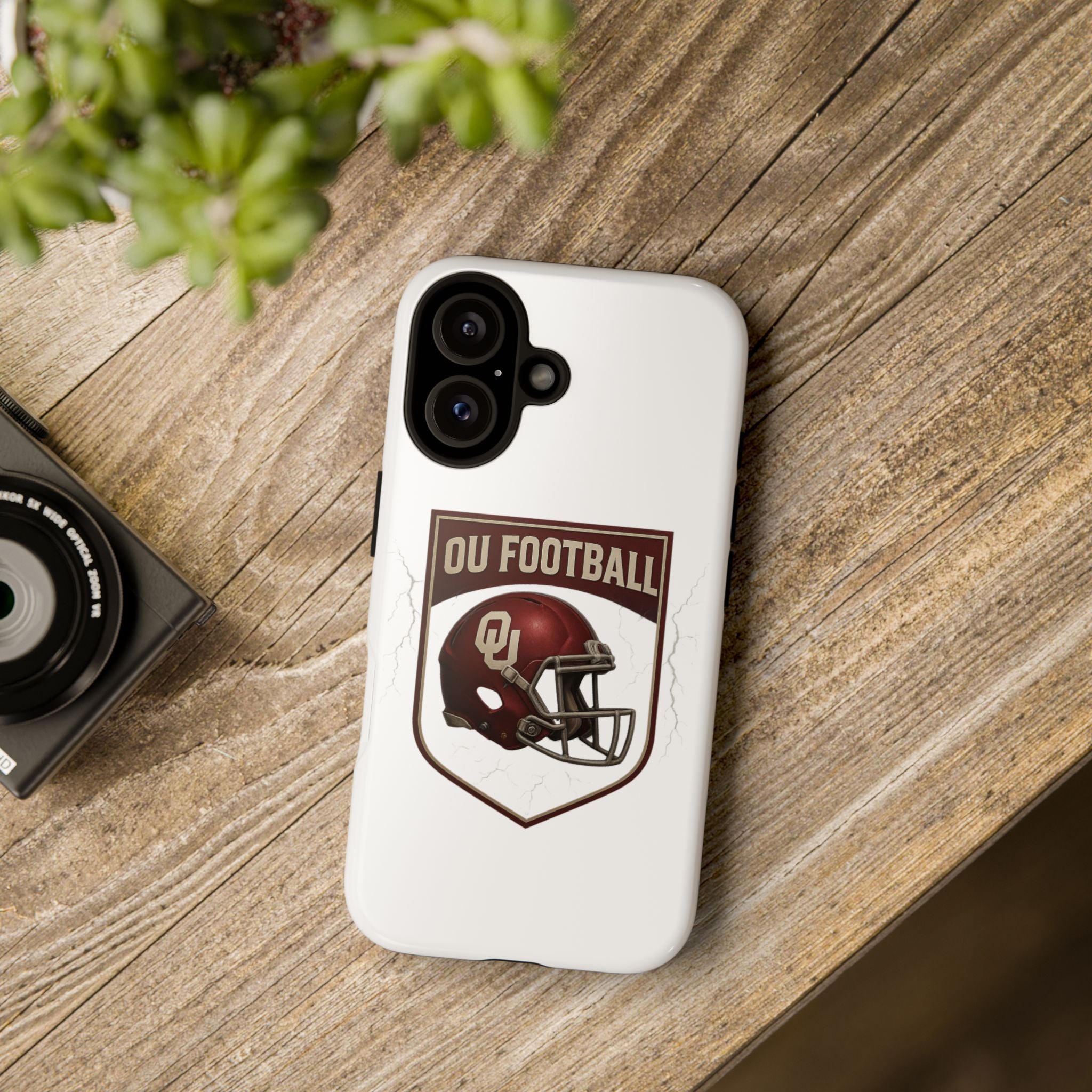 OU Football Tough Phone Case, Sports Gift