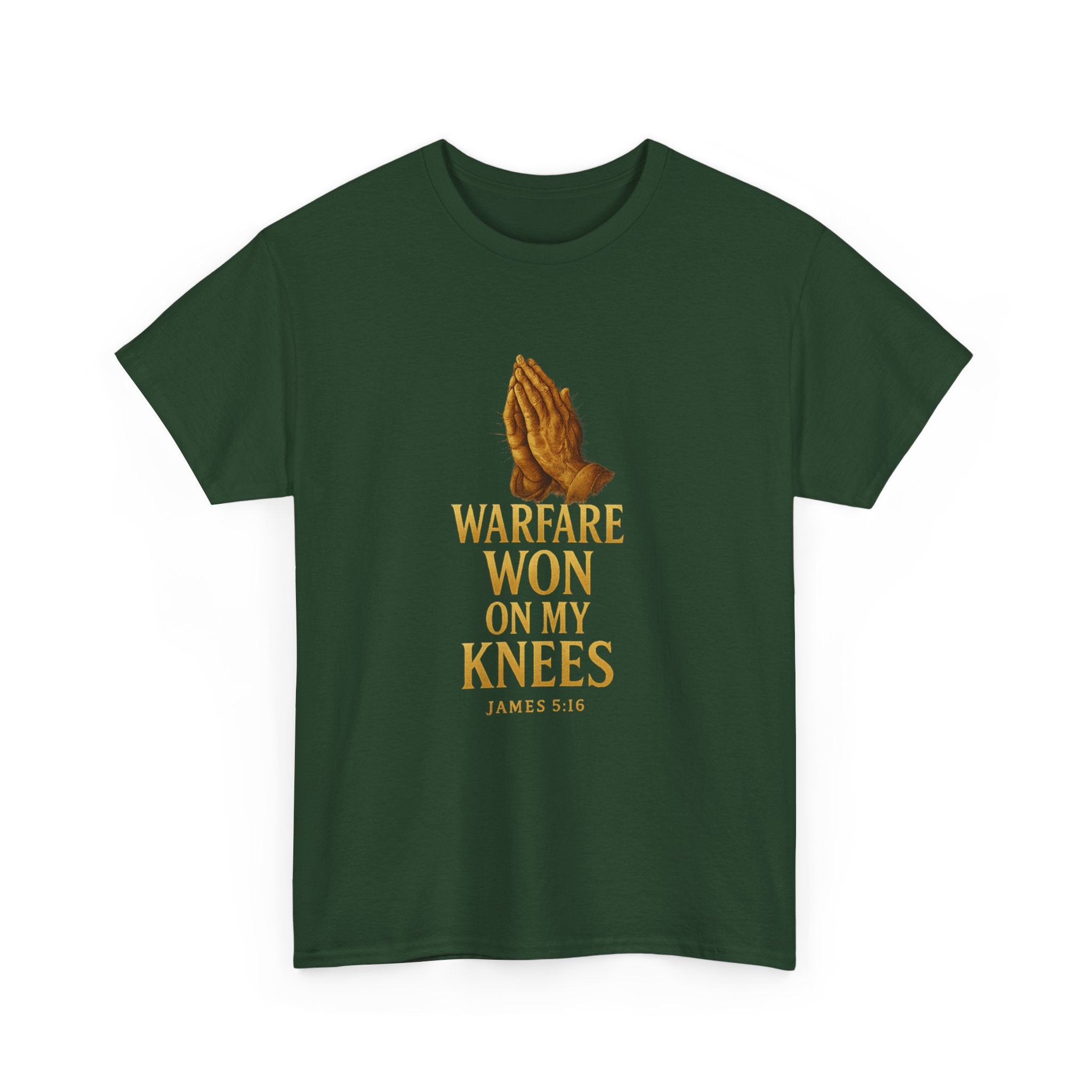 Warfare Won on My Knees Unisex Tee