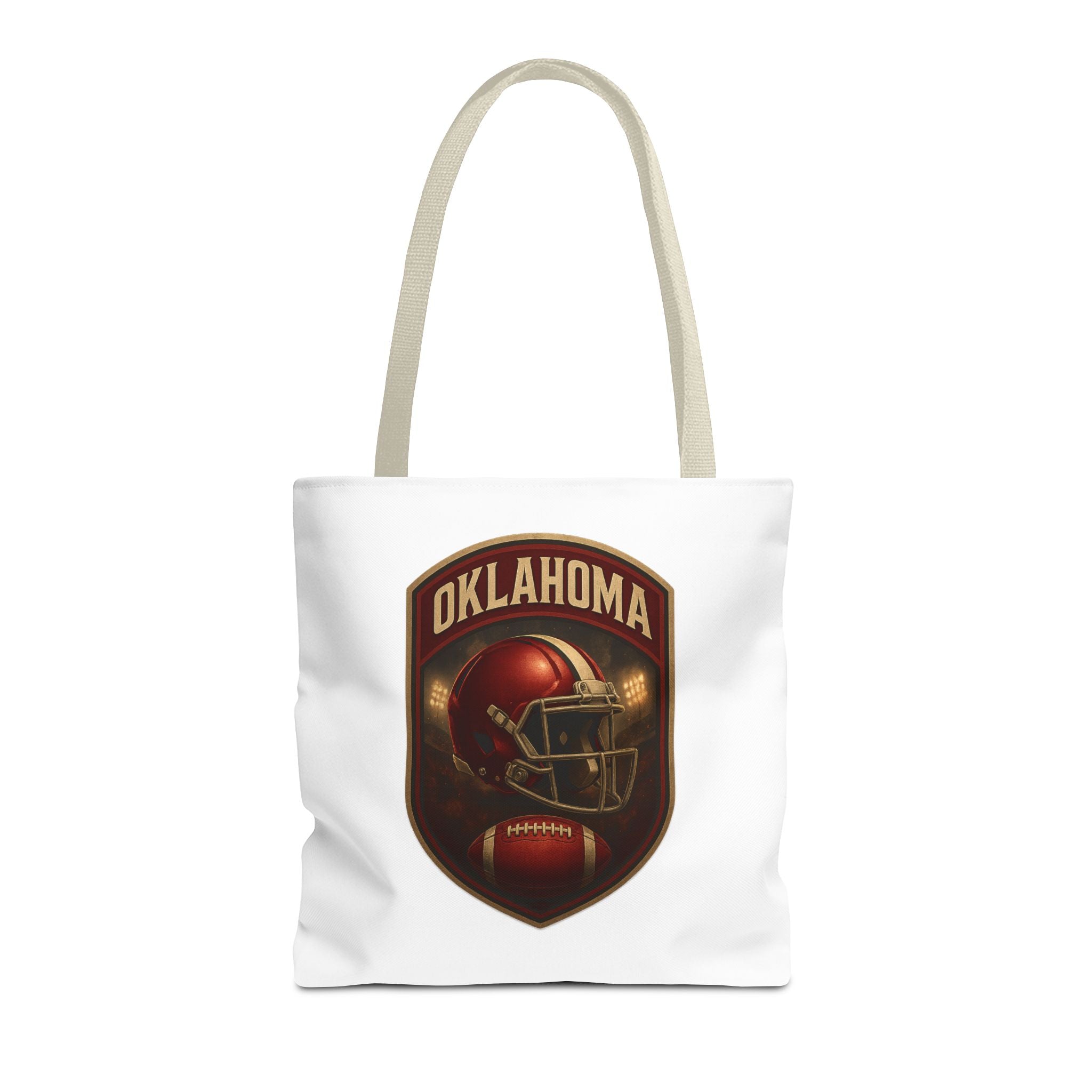 Football Themed Tote Bag, Sports Tote