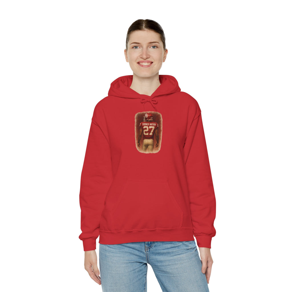 Vintage-Inspired Sports Hoodie