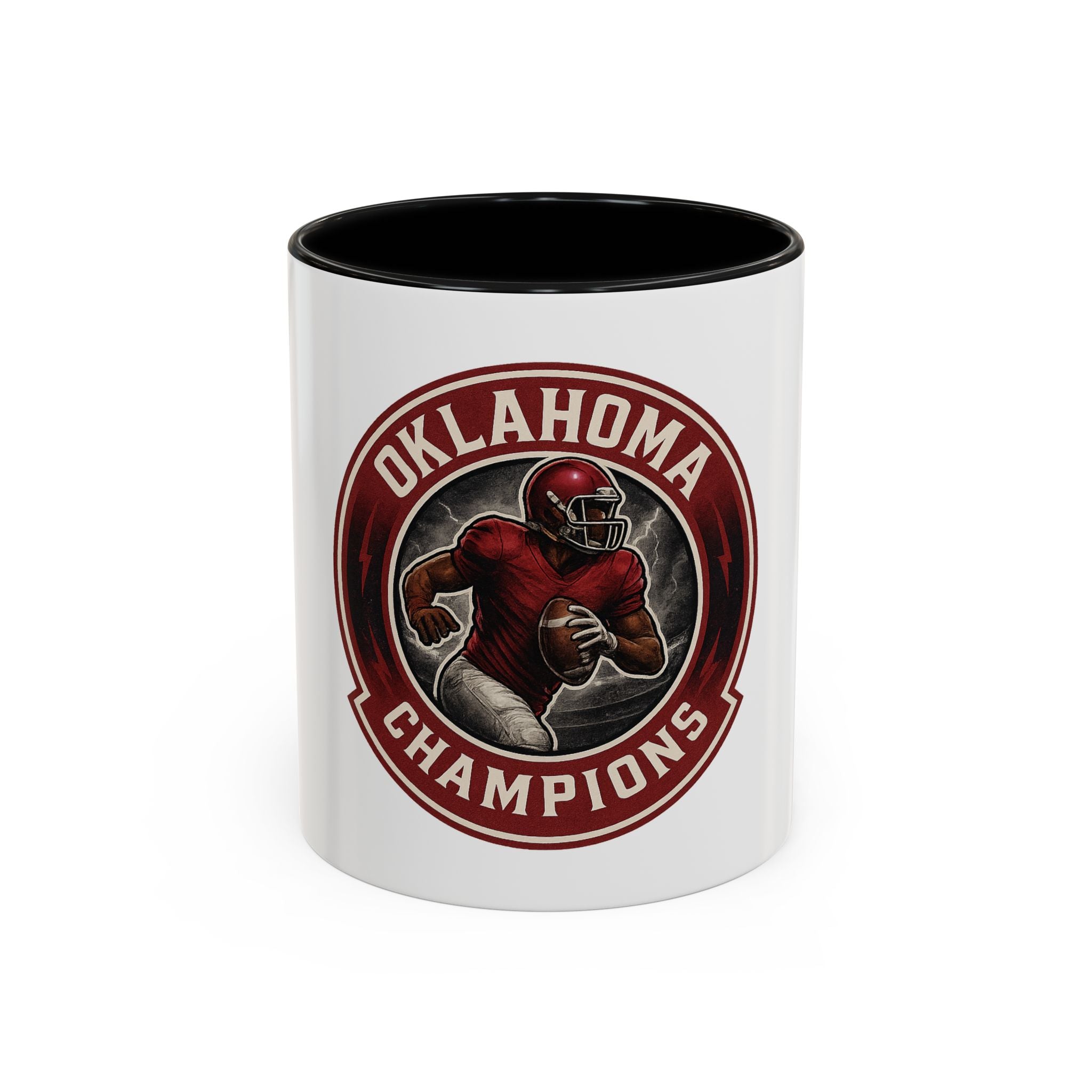 Oklahoma Champions Accent Coffee Mug
