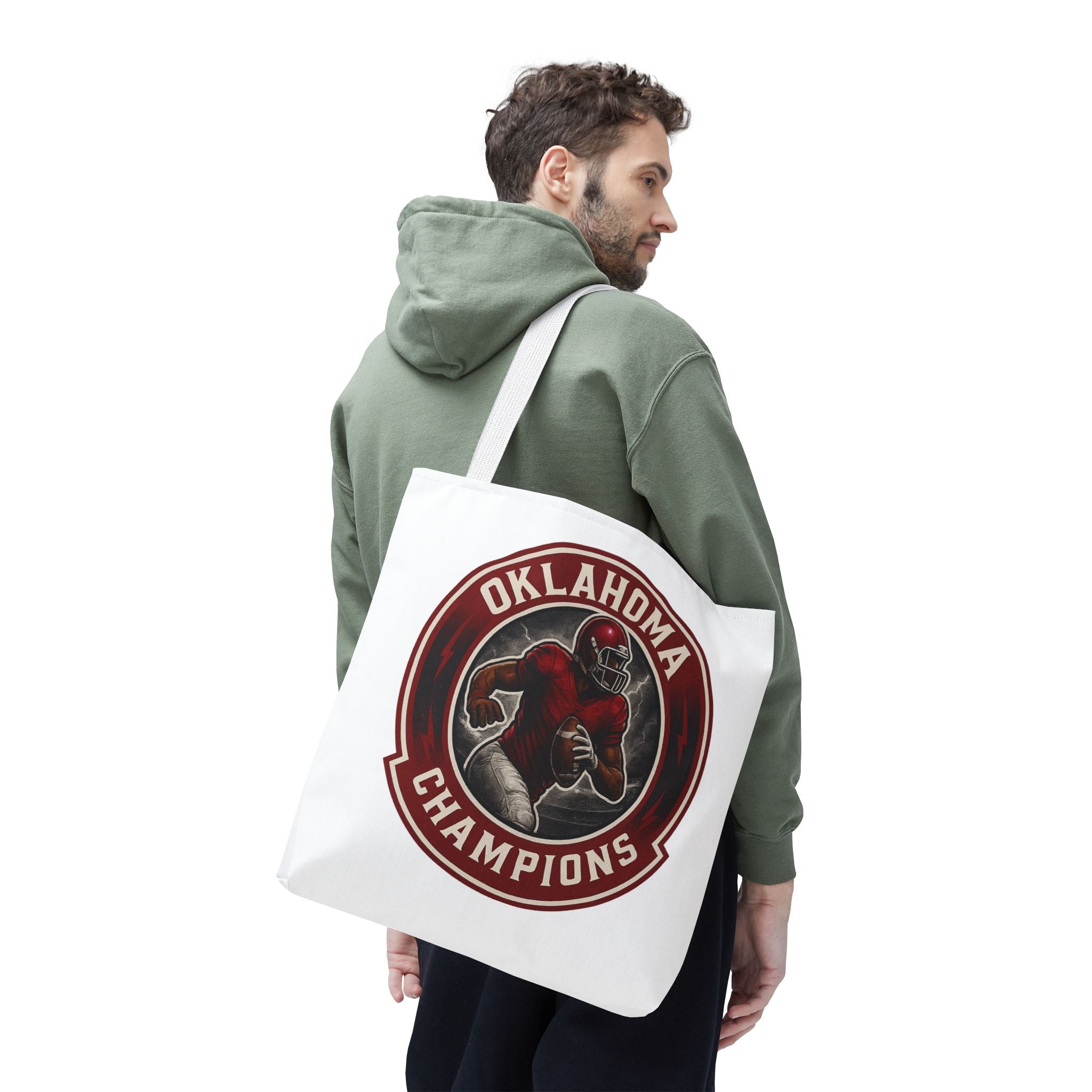 Oklahoma Champions Tote Bag, Sports Fan Tote