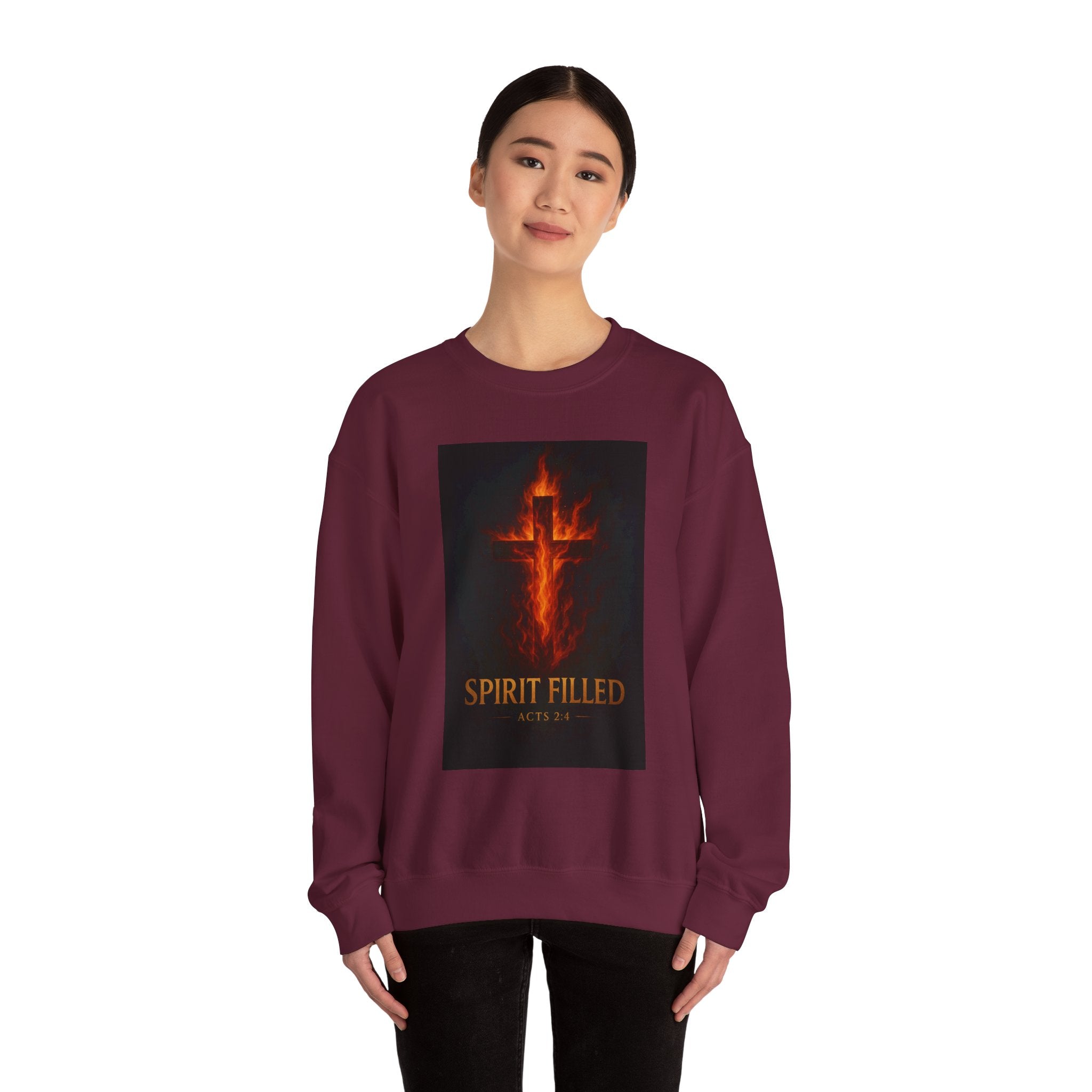 Spirit Filled Unisex Heavy Blend™ Crewneck Sweatshirt