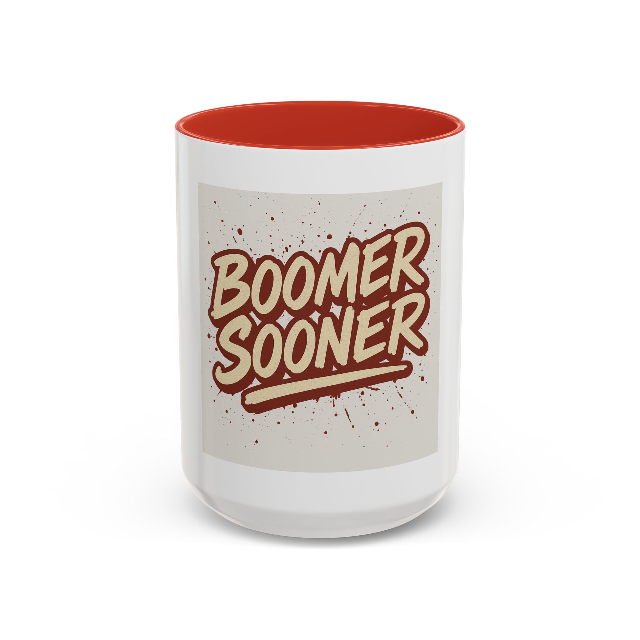Boomer Sooner Accent Coffee Mug