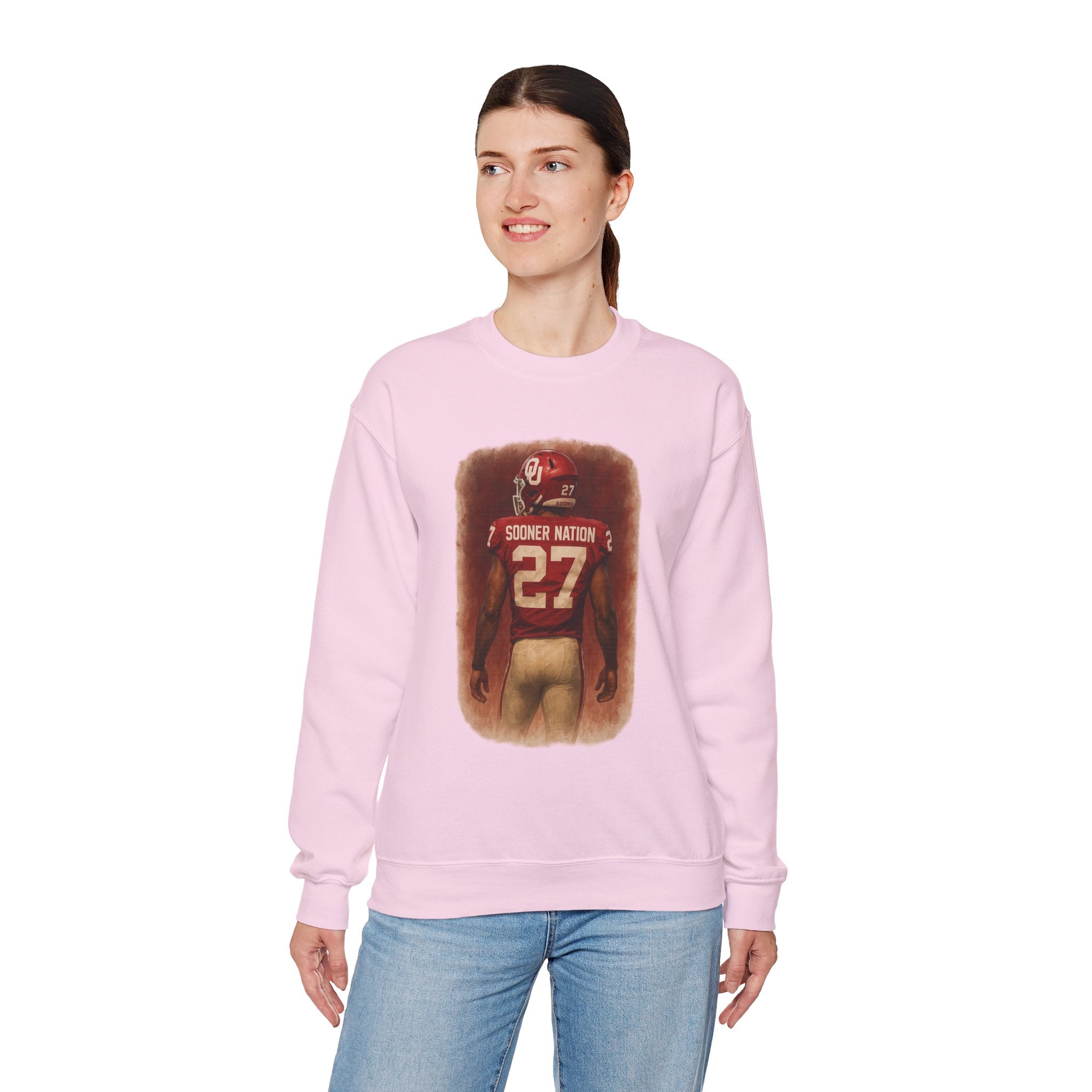 Sporty Outdoor Crewneck Sweatshirt