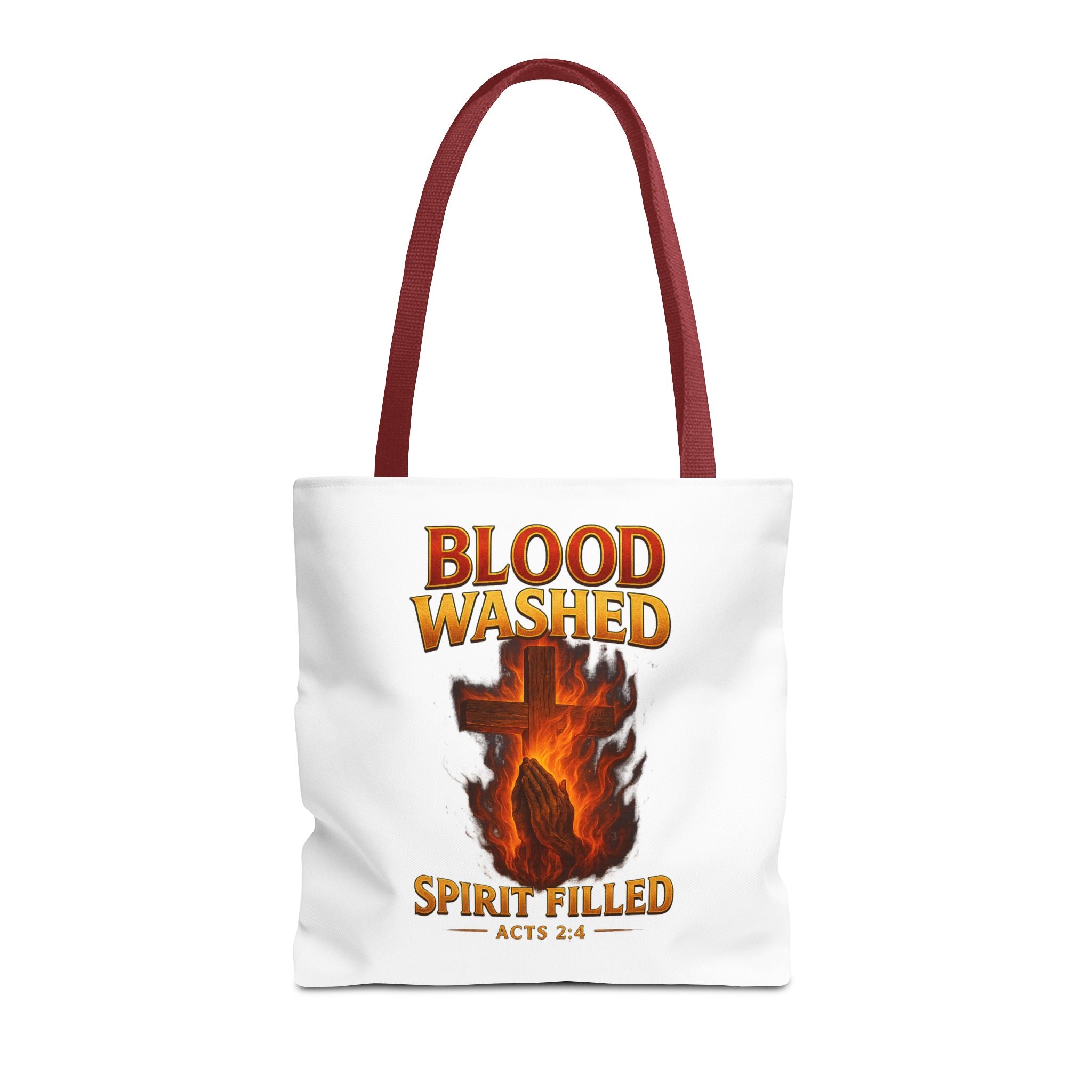 Blood Washed Spirit Filled Tote Bag