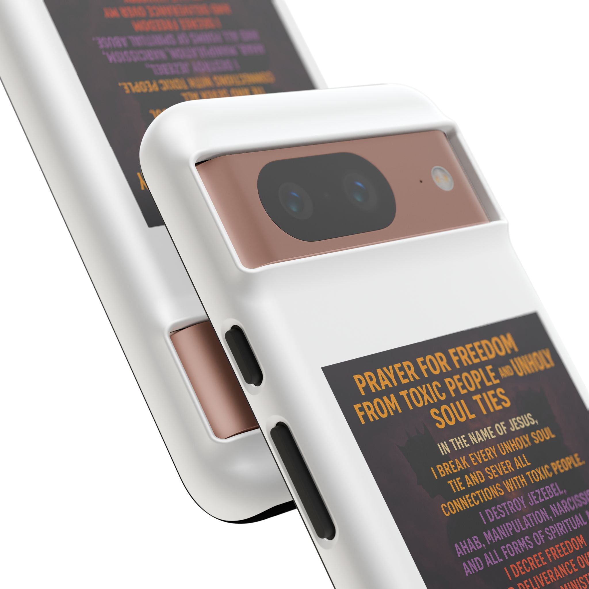 Tough Cases: Empowering Phone Case with Inspirational Prayer