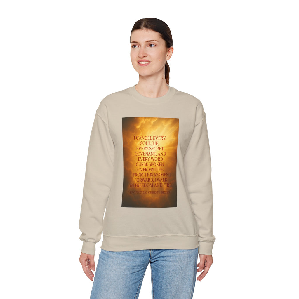 Inspirational Quote Crewneck Sweatshirt