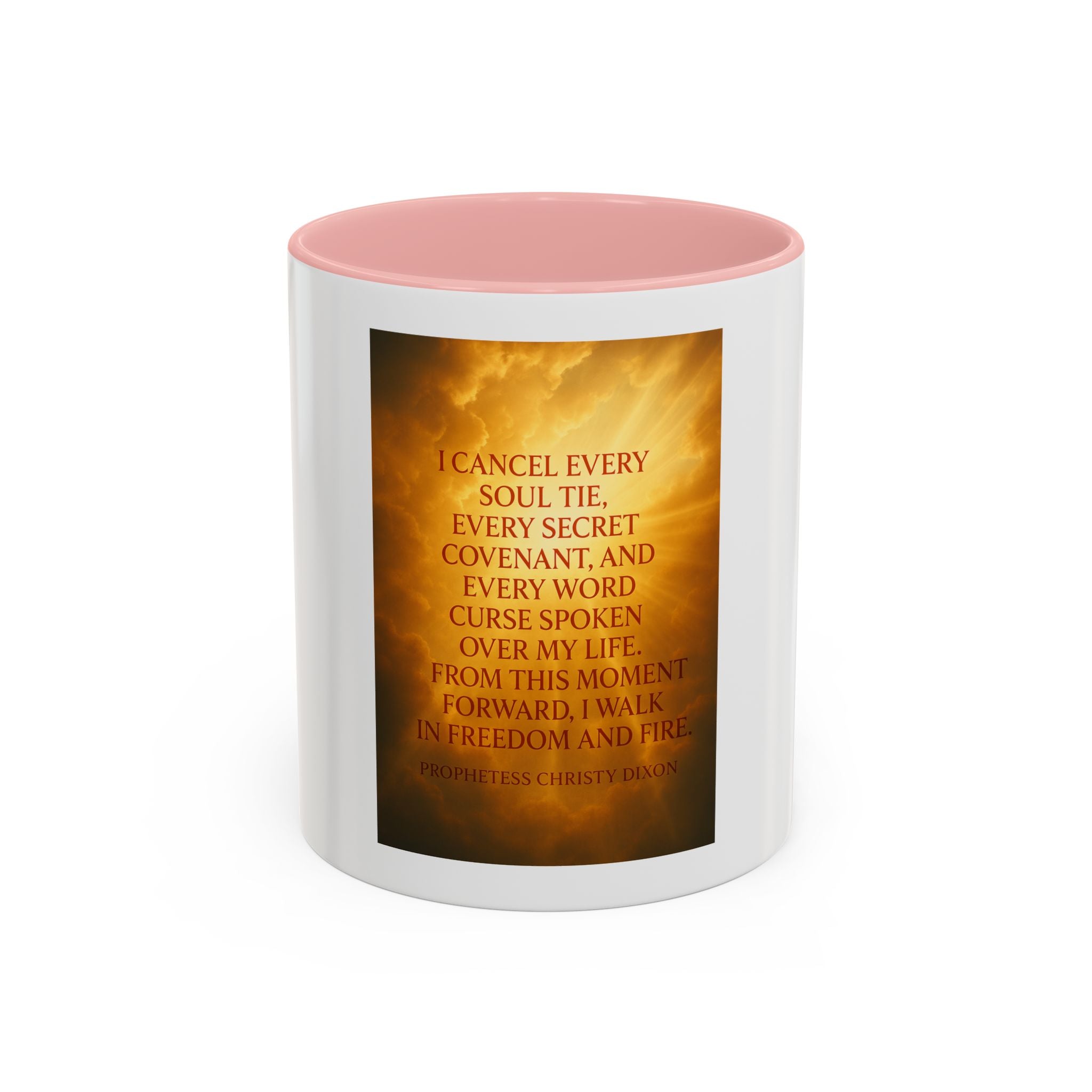 Inspirational Accent Coffee Mug