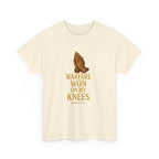 Warfare Won on My Knees Unisex Tee