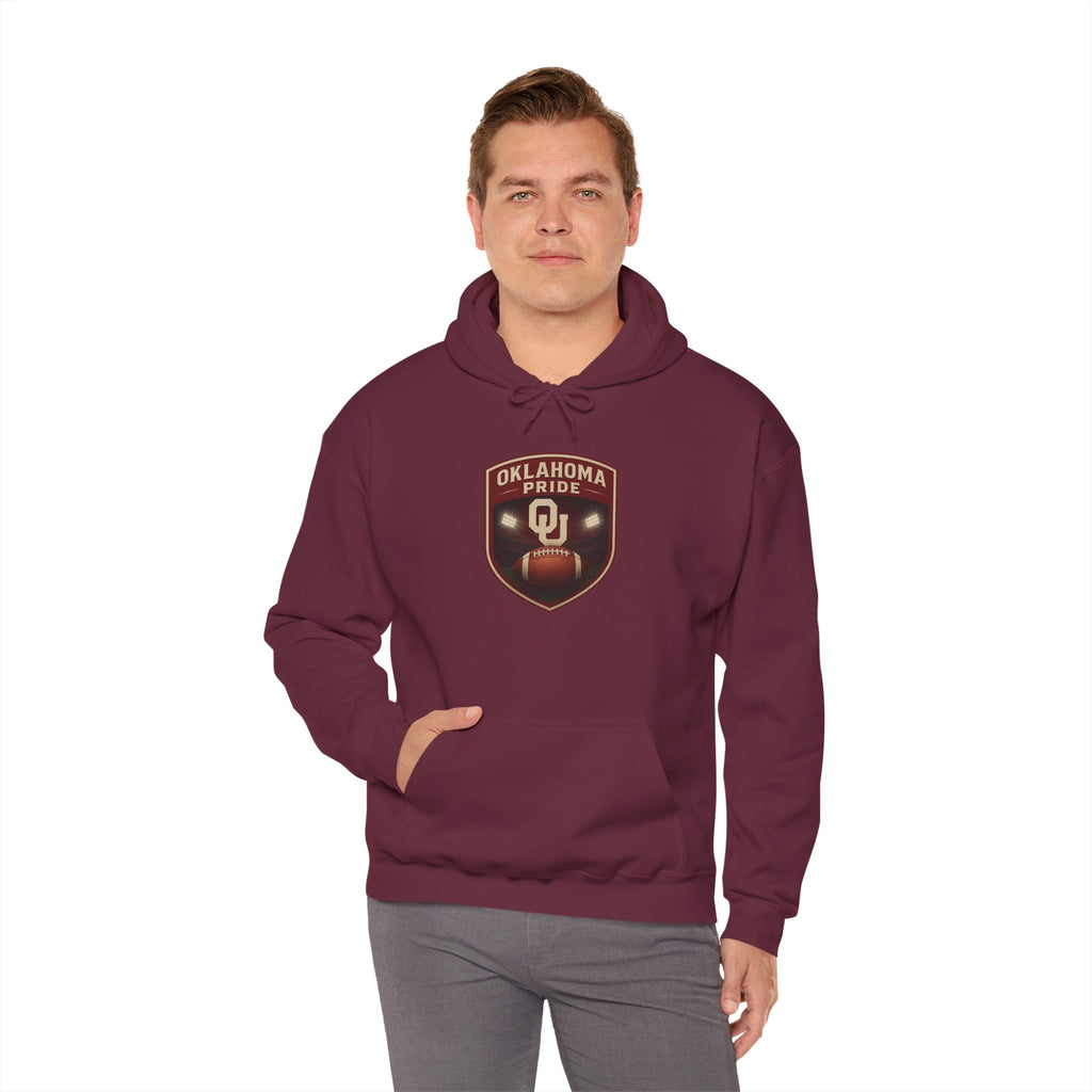 Oklahoma Pride Football Hoodie