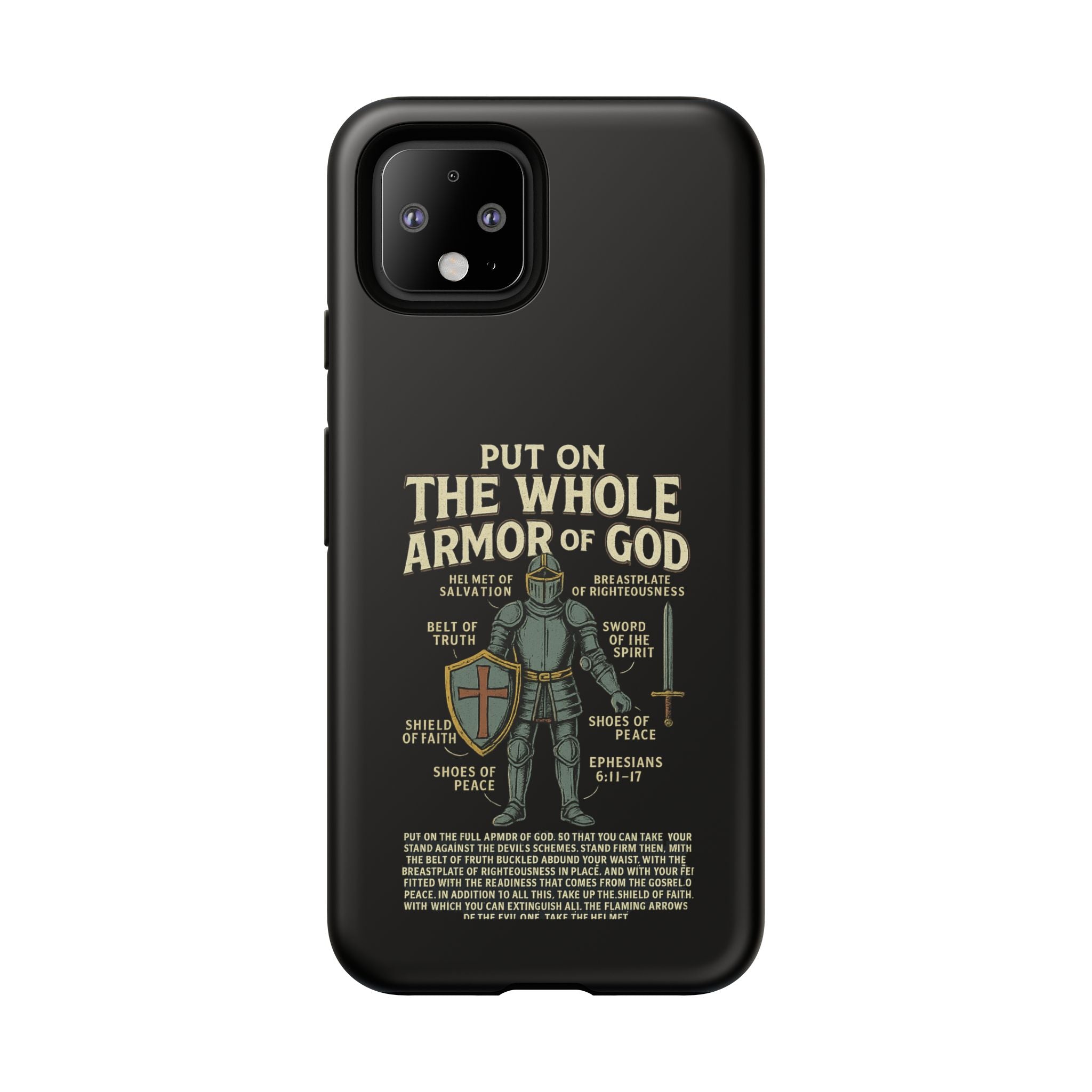 Armor of God – Spiritual Warrior Mobile Cover