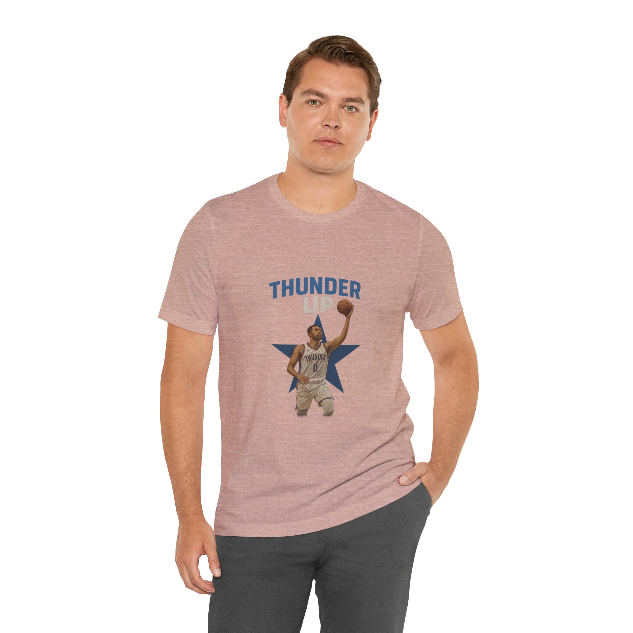 Thunder Up Basketball Tee