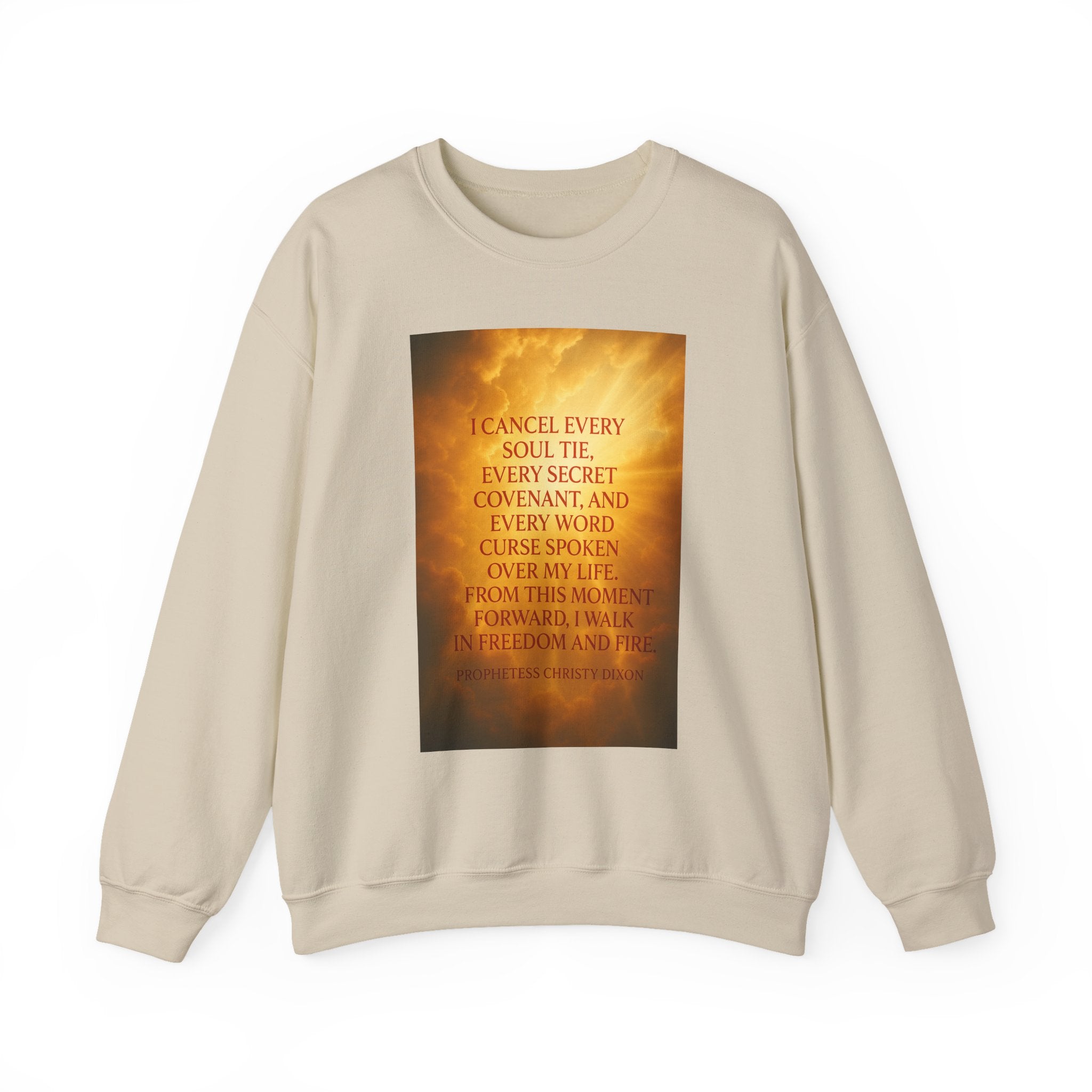 Inspirational Quote Crewneck Sweatshirt