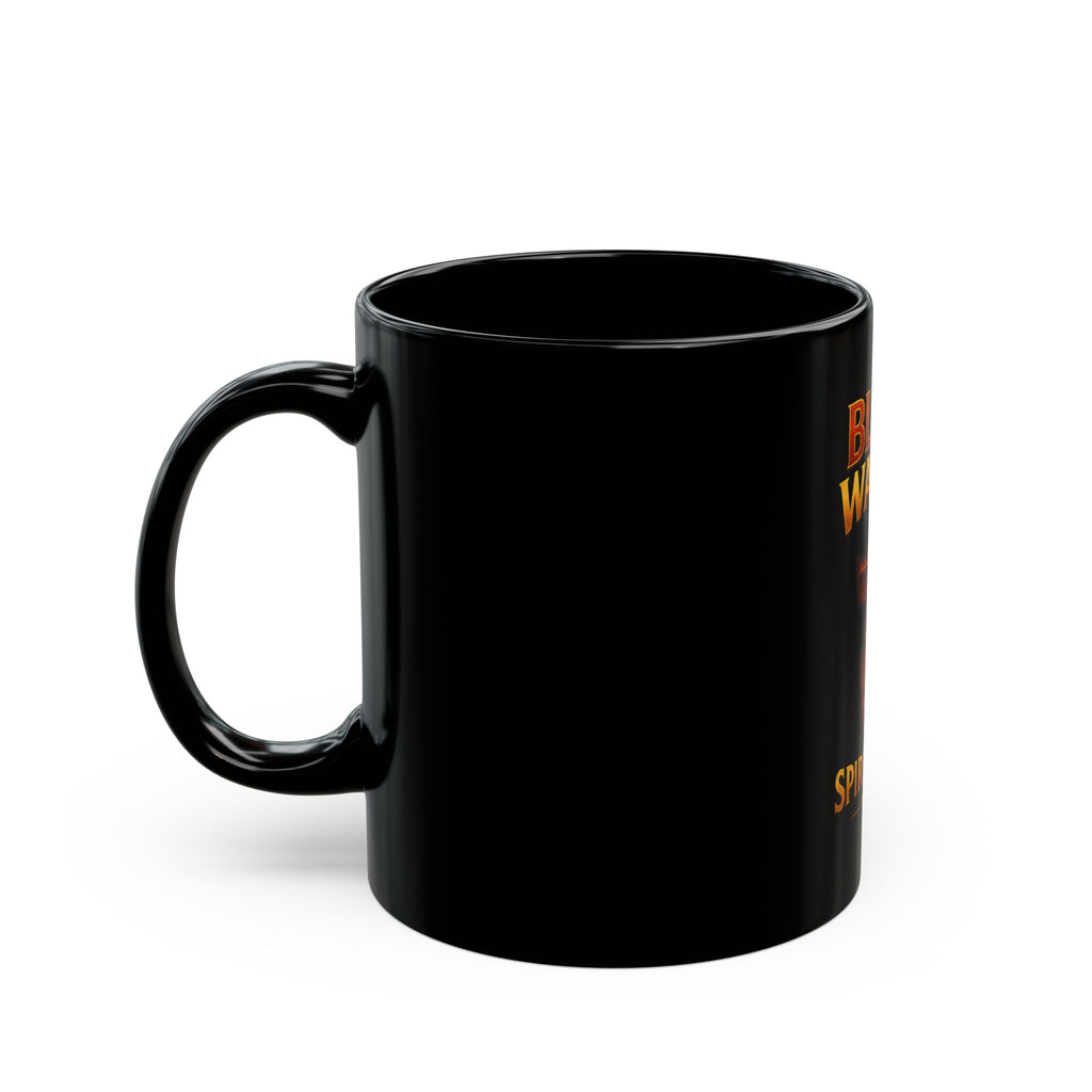 Blood Washed Spirit Filled Black Mug