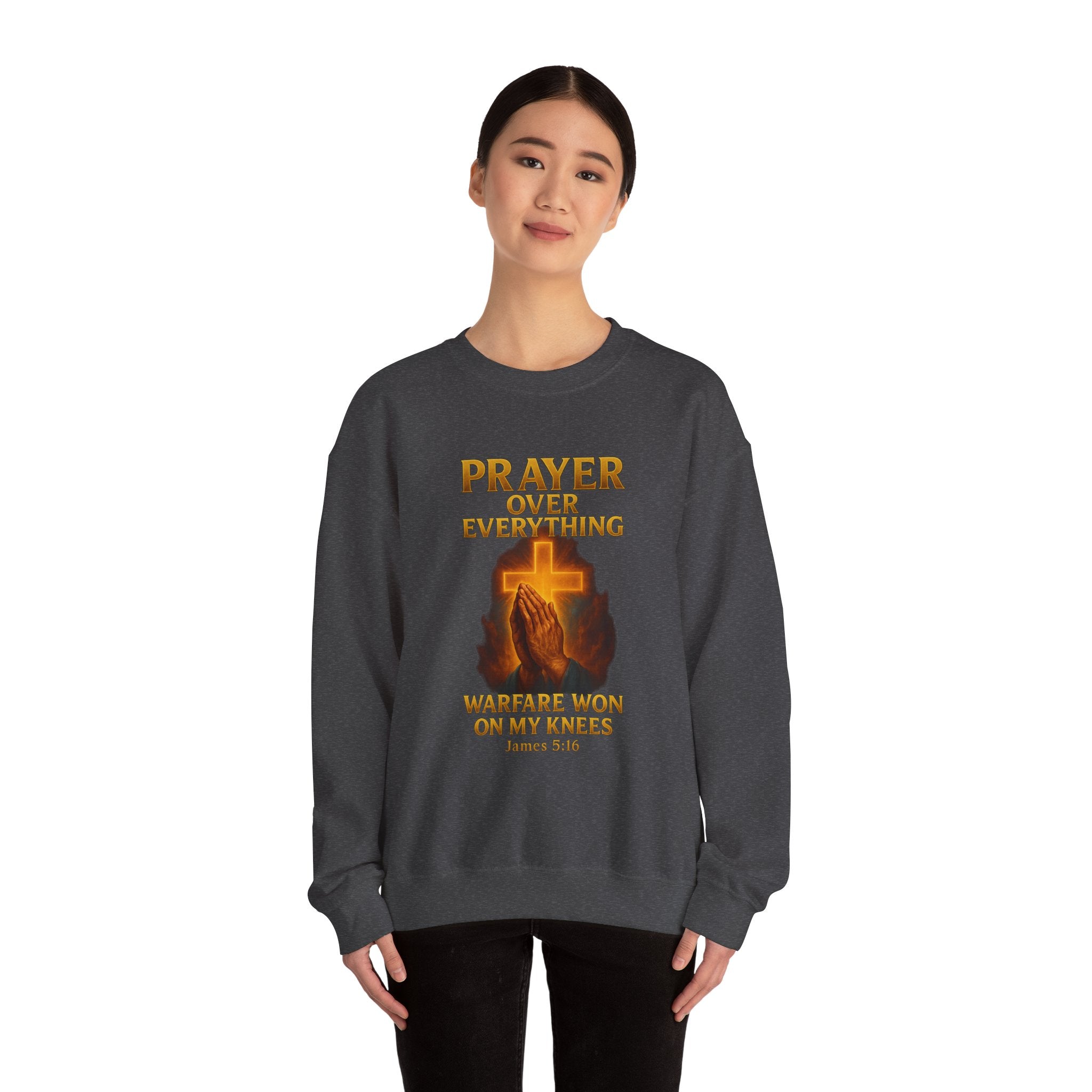 Prayer Over Everything Crewneck Sweatshirt