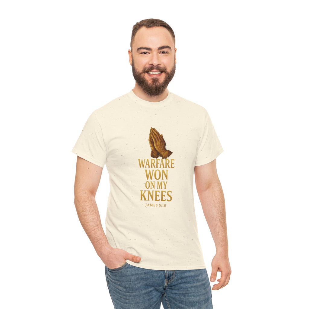 Warfare Won on My Knees Unisex Tee