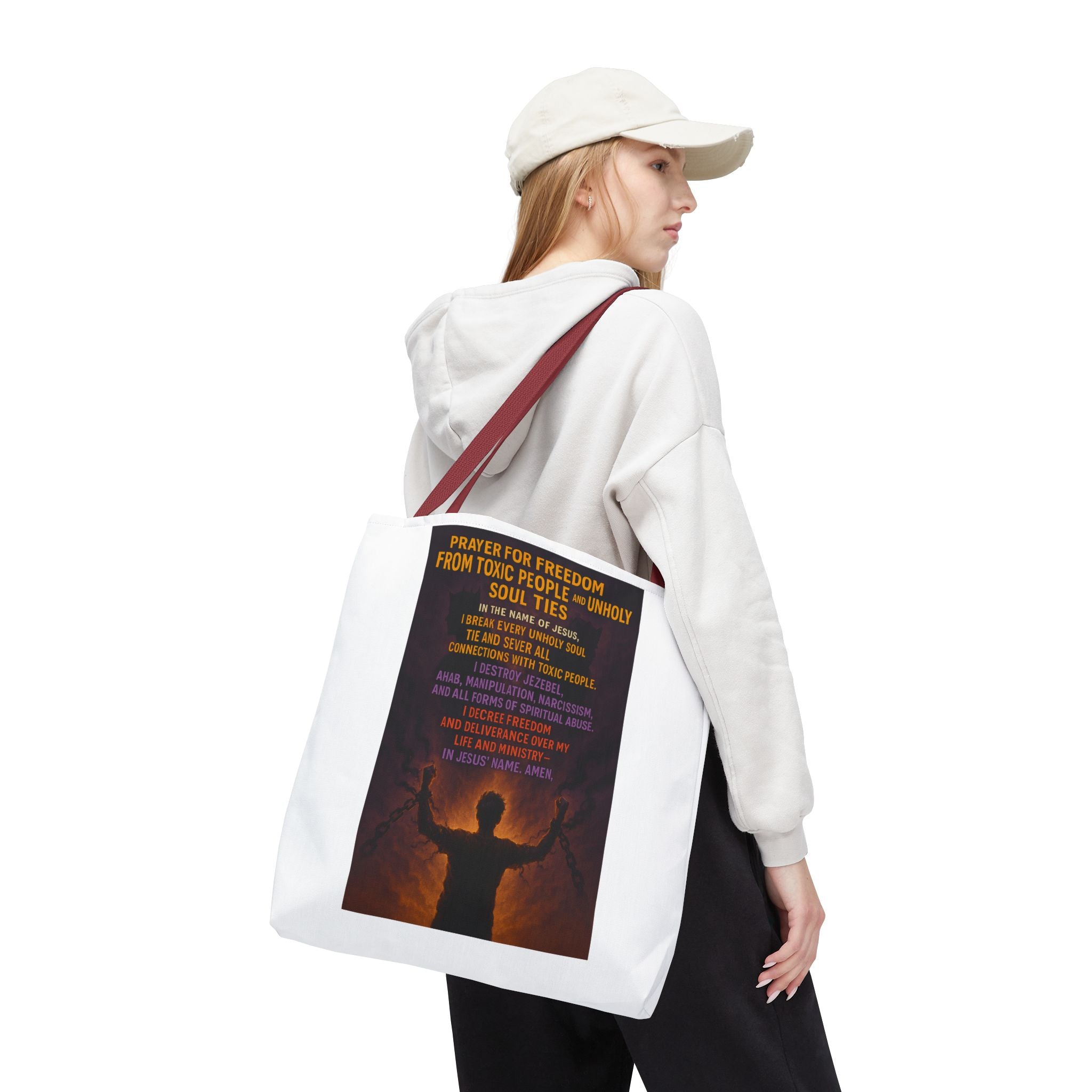 Empowering Prayer Tote Bag