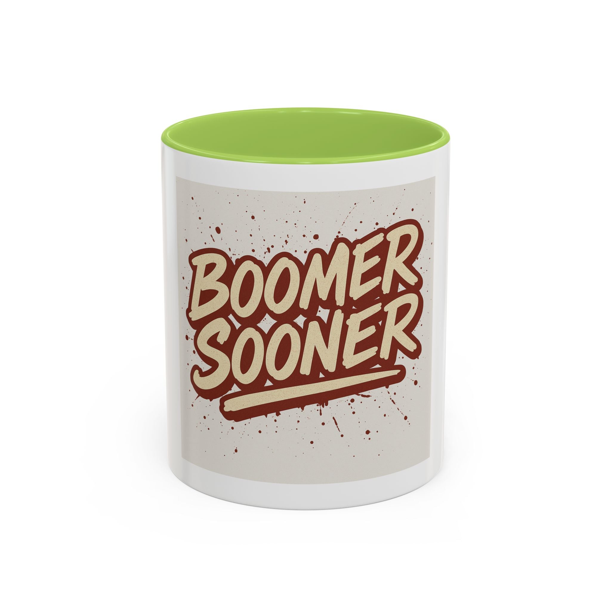 Boomer Sooner Accent Coffee Mug