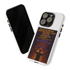 Tough Cases: Empowering Phone Case with Inspirational Prayer