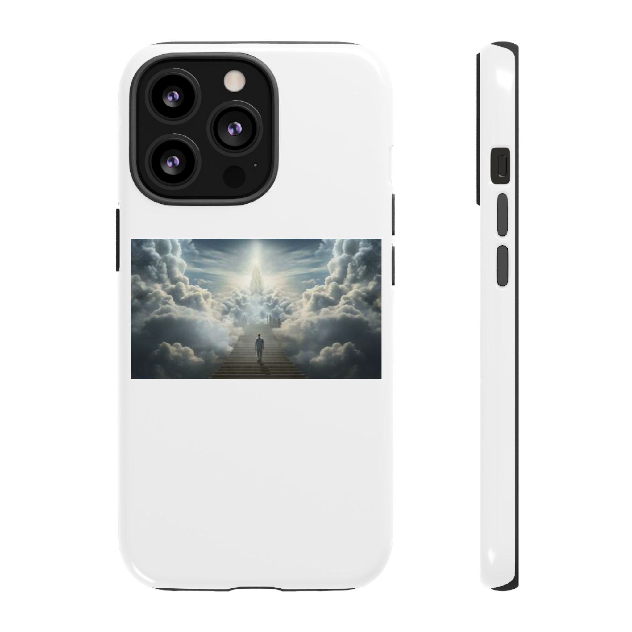 Stairway to Heaven – Spiritual Cloud Path Mobile Cover