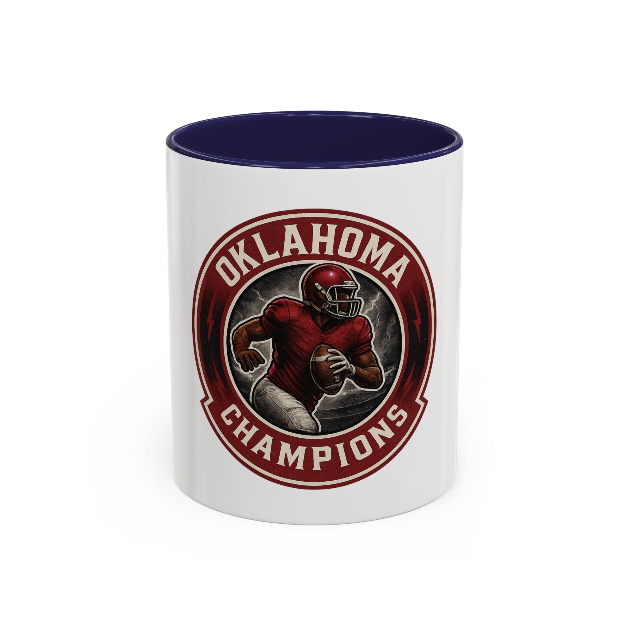 Oklahoma Champions Accent Coffee Mug