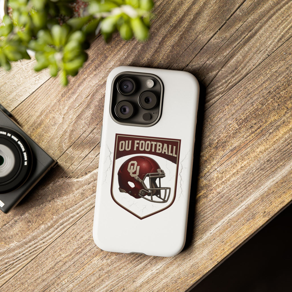 OU Football Tough Phone Case, Sports Gift