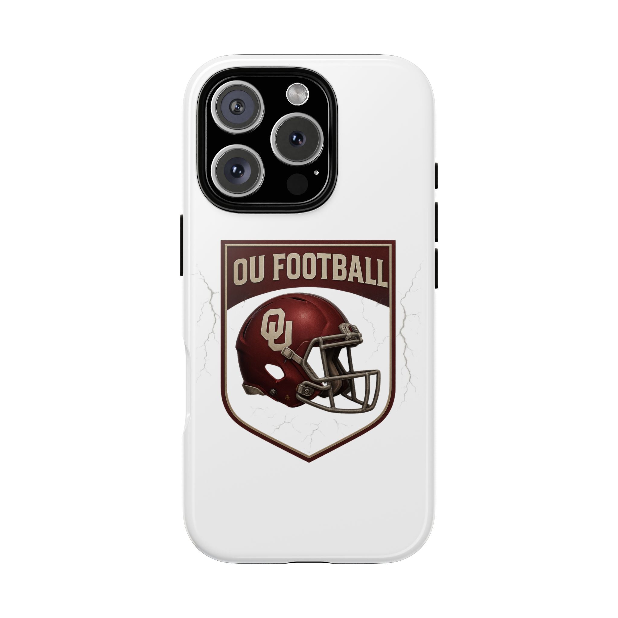 OU Football Tough Phone Case, Sports Gift