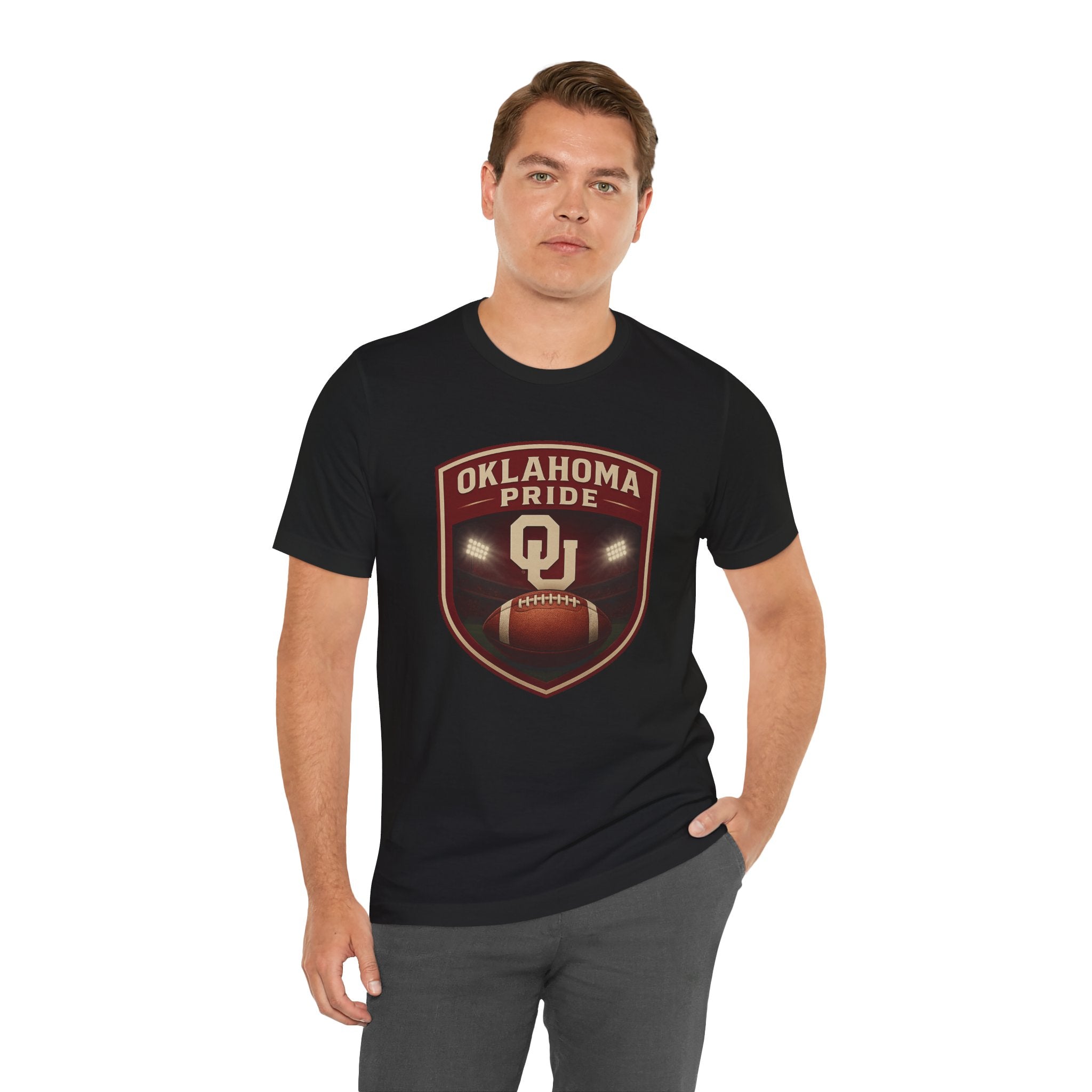 Oklahoma Pride Football Tee