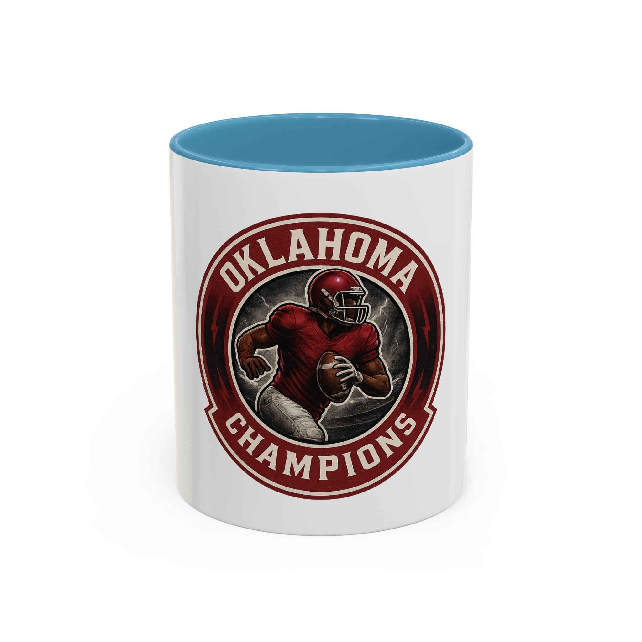Oklahoma Champions Accent Coffee Mug