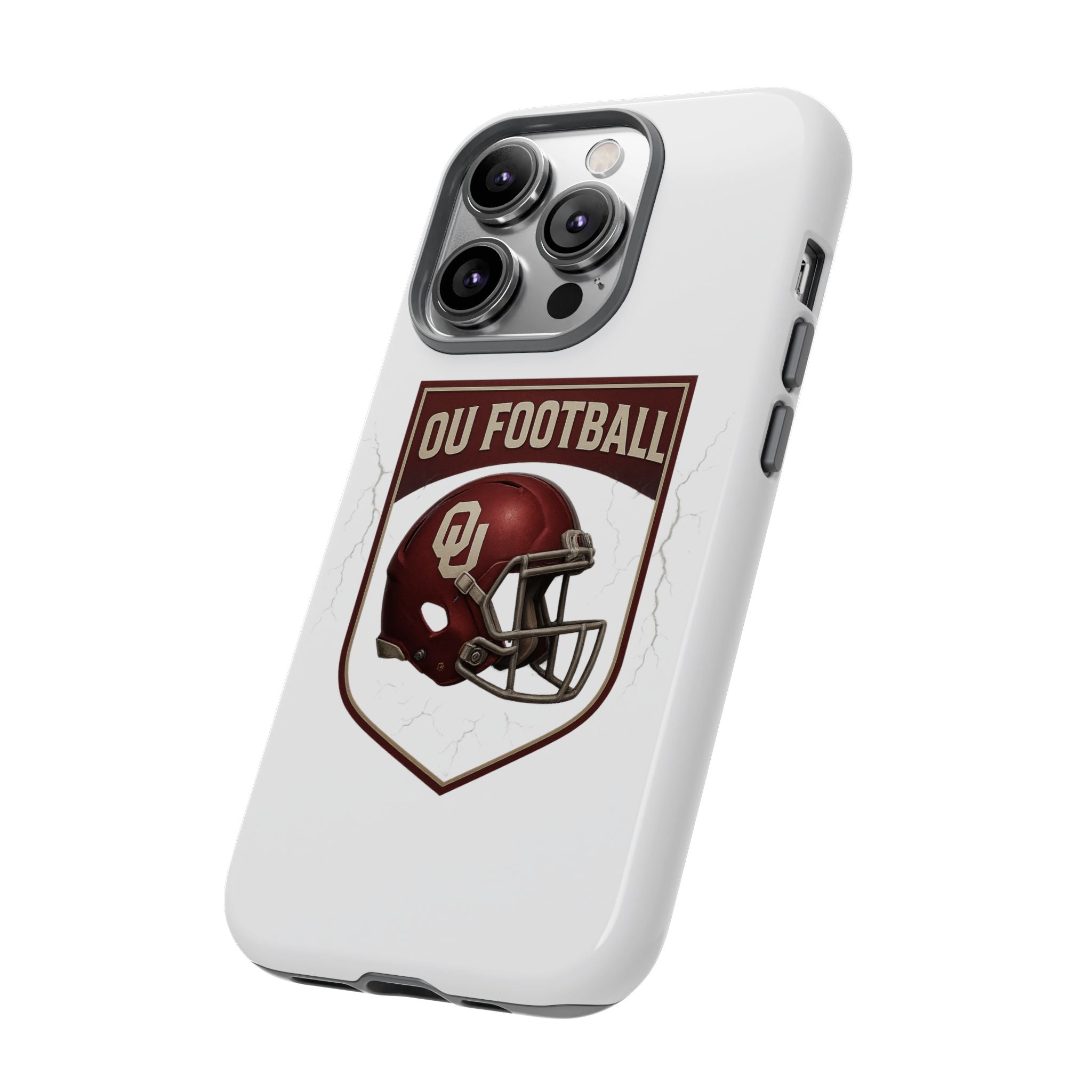 OU Football Tough Phone Case, Sports Gift