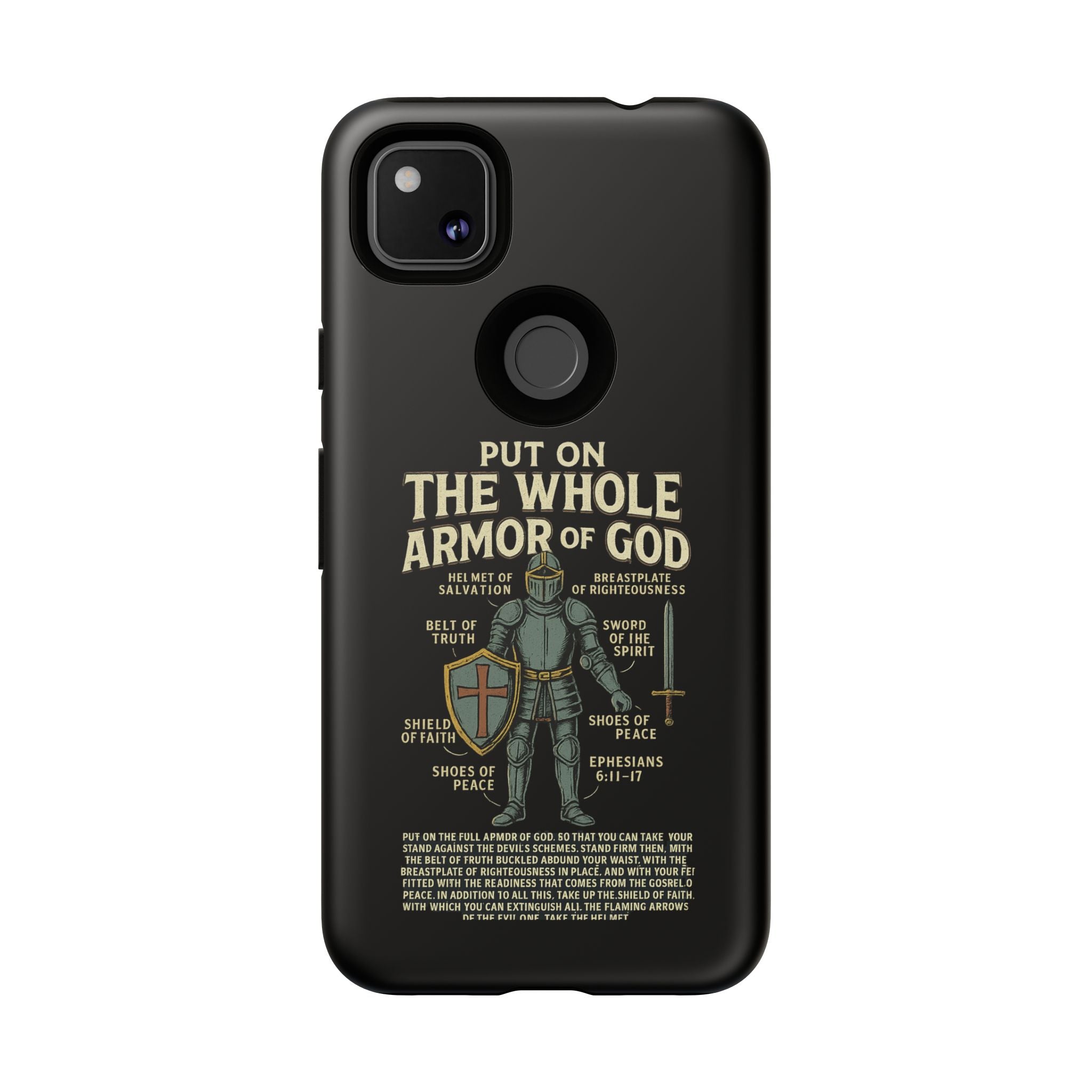 Armor of God – Spiritual Warrior Mobile Cover